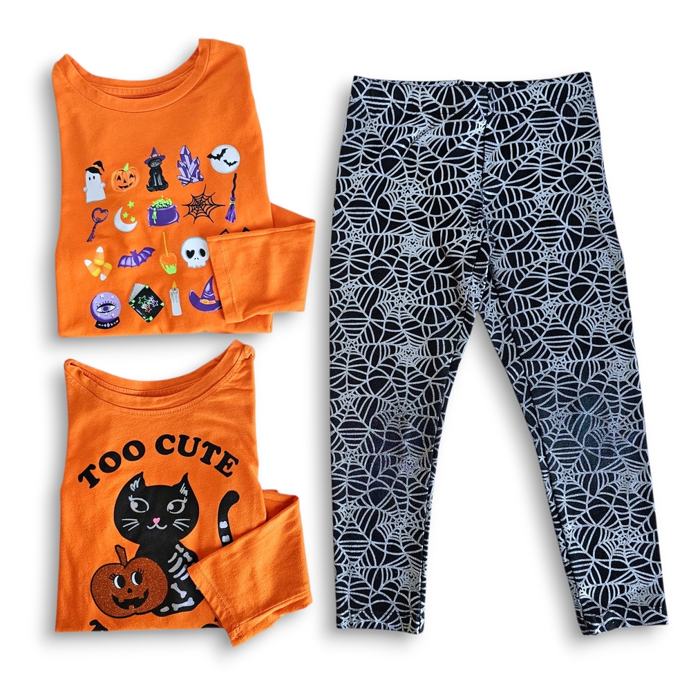 Halloween Outfit - 3 Pcs